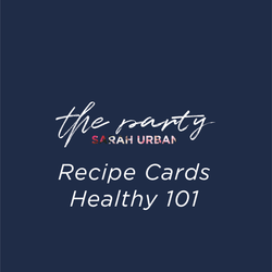 Recipe Card Set - Healthy 101